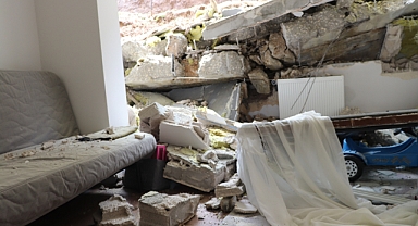Ordu'da istinat duvarı çöken sitedeki 48 daireli bina boşaltıldı