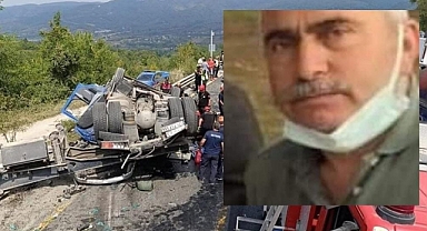 ORDULU TIR SÜRÜCÜSÜ FECİ KAZADA HAYATINI KAYBETTİ
