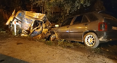Çarşamba'da trafik kazasında 1 kişi öldü, 7 kişi yaralandı