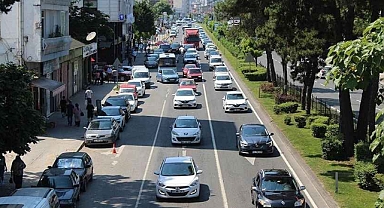 ORDU'DA ARAÇ SAYISINDA ARTIŞ VAR