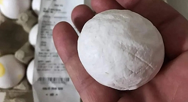 ORDU'DA MARKETTEN KOLİYLE YUMURTA ALDI, BAKIN İÇİNDEN NE ÇIKTI?