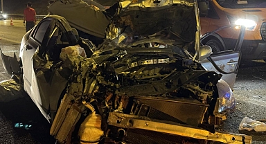 Takla atan otomobilin sürücüsü hayatını kaybetti