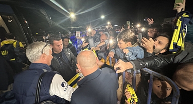 Fenerbahçe kafilesi, Samsun'da