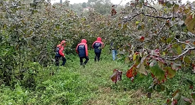 Ordu'da 2 gündür kayıp olan kişi fındık bahçesinde ölü bulundu