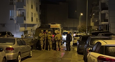 Bir kadını rehin alan şüpheli polislerce etkisiz hale getirildi
