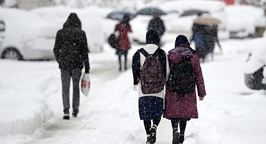 Ordu'da Kar Yağışı Nedeniyle Eğitime Ara Verildi