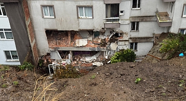 Rize'de toprak kayması sonucu 1 kişi öldü, 4 kişi yaralandı 