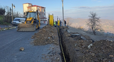 ORDU'DA O İLÇEDE DOĞALGAZ ÇALIŞMALARI HIZLANDI