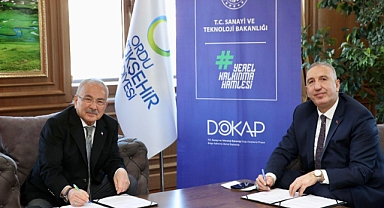 Ordu'da tarım ve ulaşım yatırımlarına ilişkin protokol imzalandı