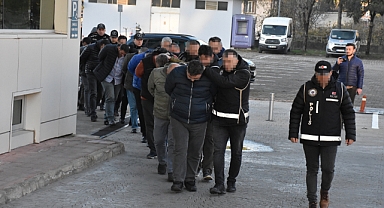 Ordu merkezli 14 ilde düzenlenen organize suç örgütü operasyonunda 24 kişi tutuklandı 