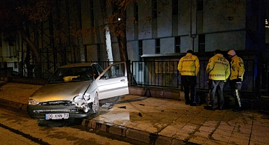 Polisten kaçarken kaza yapan sürücüye 42 bin lira ceza uygulandı