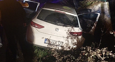 Samsun'da istinat duvarına çarpan otomobildeki 1 kişi öldü, 2 kişi yaralandı