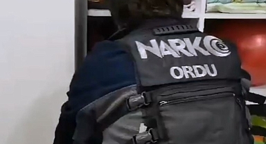 Ordu'da NARKOKAPAN-9 Operasyonu