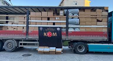 Ordu'da 5 Milyon Kaçak Makaron Ele Geçirildi