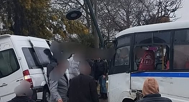 Ordu'da Dolmuş Kazasında 2 Kişi Yaralandı