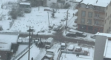 Ordu'da Kayak Yapan Çocuk Duvara Çarptı, Yaralandı