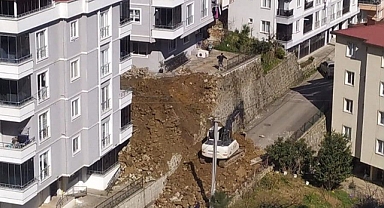 Altınordu’da İstinat Duvarı Çöktü: Büyük Tehlike Atlatıldı