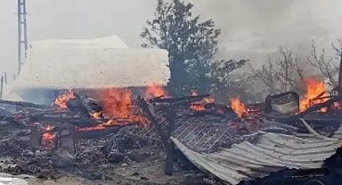 Ordu'da Ahşap Ev Yangında Küle Döndü