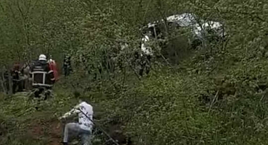 Ordu’da Trafik Kazası: Otomobil Fındık Bahçesine Devrildi, 3 Yaralı