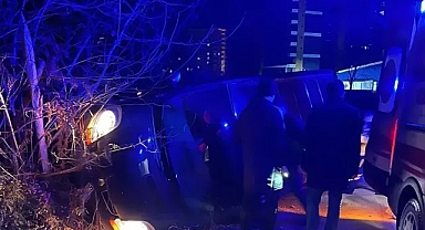 Ordu’nun Dolunay Mahallesi’nde Takla Atan Araç Kazaya Neden Oldu: 2 Yaralı