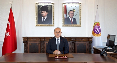 Ordu Valisi Muammer Erol'dan 23 Nisan Ulusal Egemenlik ve Çocuk Bayramı Mesajı