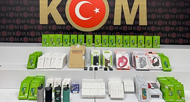 Ordu'da Kaçak Elektronik Operasyonu: 1573 Ürün ve Klonlanmış Telefon Ele Geçirildi