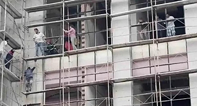Ordu’da inşaat kazası: İşçi üçüncü kattan düştü