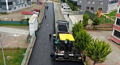 Fatsa Dolunay Mahallesi'nde Asfalt Çalışmalarında Sona Gelindi