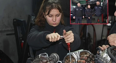 Ordu’da Sanayinin Tek Kadın Çırağı Dilem Selis’in Azmi Takdir Topluyor