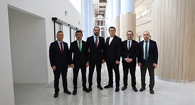 Ordu Şehir Hastanesi İnşaatında İnceleme