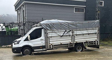 Samsun’da Sağanak Yağış Hayatı Olumsuz Etkiledi