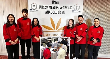 Ünye Turizm MTAL, Uluslararası İstanbul Mutfak Günleri’nde “Yılın Lisesi” Seçildi