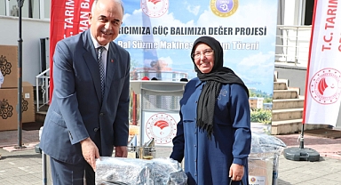 Ordu’da 92 Arıcıya Yüzde 70 Hibeli Bal Süzme Makinesi Desteği